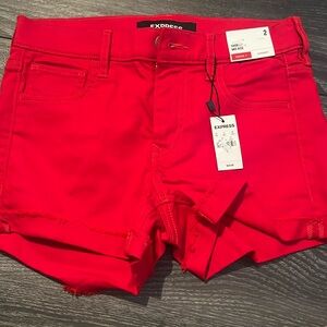 Express Jean shorts-size 2- mid rise